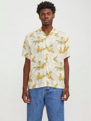 Jack & Jones Koszula Luke Tampa 12250537 Kolorowy Relaxed Fit. Koszule męskie Jack & Jones, m, bez wzorów, z wiskozy, bez kołnierzyka, bez ramiączek. Za 109.99 zł.