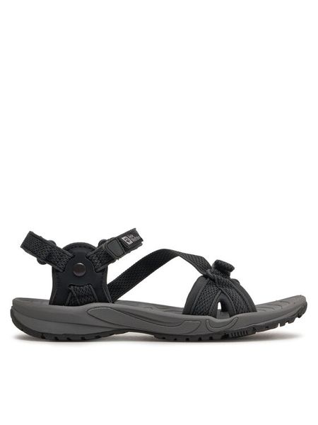 Jack Wolfskin Sandały Lakewood RiderSandal 4019041 Czarny. Czarne klapki damskie Jack Wolfskin, bez wzorów, z materiału, bez obcasa, na płaskiej podeszwie, bez zapięcia. Za 209.99 zł.