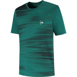 Koszulka sportowa męska Dunlop Game Tee 2. Zielone koszulki sportowe męskie Dunlop, m, bez wzorów, bez kołnierzyka, bez ramiączek. Za 189.99 zł.
