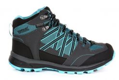 Buty trekkingowe damskie Regatta Samaris II Mid wodoodporne. Niebieskie trekkingi damskie Regatta, trekkingowe. Za 258.49 zł.