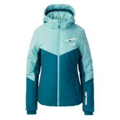 Kurtka narciarska damska Helmer. Niebieskie kurtki sportowe damskie Hi-tec, na zimę, xl, bez wzorów, bez kaptura, narciarskie. Za 363.99 zł.