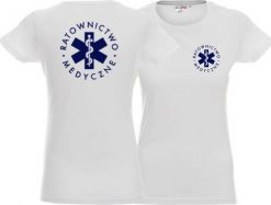 LPP - Promostars Koszulka damska RATOWNICTWO MEDYCZNE biała. Białe t-shirty damskie LPP - Promostars, bez wzorów, bez kołnierzyka. Za 73.99 zł.