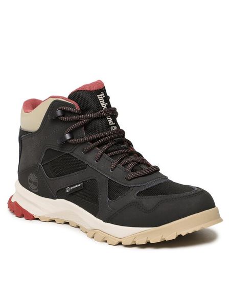Timberland Trapery Lincoln PK LiteMid F/L WPTB0A5PPB0151 Czarny. Czarne śniegowce i trapery damskie Timberland, z nubiku. Za 419.99 zł.