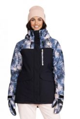 Kurtka narciarska damska Roxy Dawnrae Parka. Brązowe kurtki damskie Roxy, na zimę, l, bez wzorów, z materiału, bez kaptura, narciarskie. Za 969.99 zł.