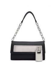 LOVE MOSCHINO Torebka JC4297PP0PK1500A Czarny. Czarne torebki do ręki damskie Love Moschino, bez wzorów, ze skóry, bez dodatków. Za 1,189.00 zł.