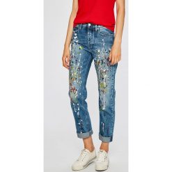 Calvin Klein Jeans - Jeansy Sterling Blue. Niebieskie jeansy damskie Calvin Klein Jeans. W wyprzedaży za 539.90 zł.