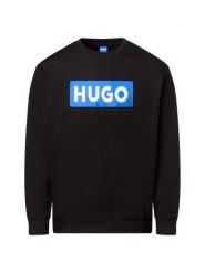 HUGO BLUE Bluza - Classic Crew Kobiety Bawełna czarny|niebieski, XS. Czarne bluzy damskie HUGO BLUE, xs, bez wzorów, z bawełny, bez kaptura. Za 229.95 zł.