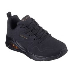 Buty damskie SKECHERS Uno Tres Air Ah Mazing. Czarne obuwie sportowe damskie Skechers, bez wzorów, trekkingowe, Skechers Sport. Za 299.99 zł.