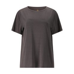 Damski jersey Athlecia Lizzy. Szare koszulki sportowe damskie Athlecia, bez wzorów, z jersey, na fitness i siłownię. Za 192.00 zł.