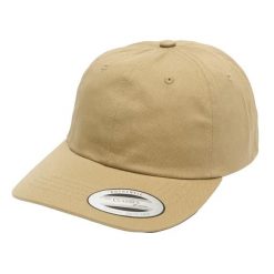 Niskoprofilowa Czapka Z Daszkiem Dla Dorosłych Unisex Classic Cotton Twill. Zielone czapki i kapelusze damskie FLEXFIT, bez wzorów. Za 67.99 zł.