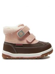 Kimberfeel Śniegowce Mini Różowy. Czerwone buty zimowe chłopięce Kimberfeel, bez wzorów, ze skóry, bez zapięcia. Za 269.99 zł.