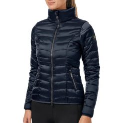 Damska kurtka puchowa Equestrian Stockholm Classic. Niebieskie kurtki damskie EQUESTRIAN STOCKHOLM, m, bez wzorów, z puchu, bez kaptura. Za 752.00 zł.