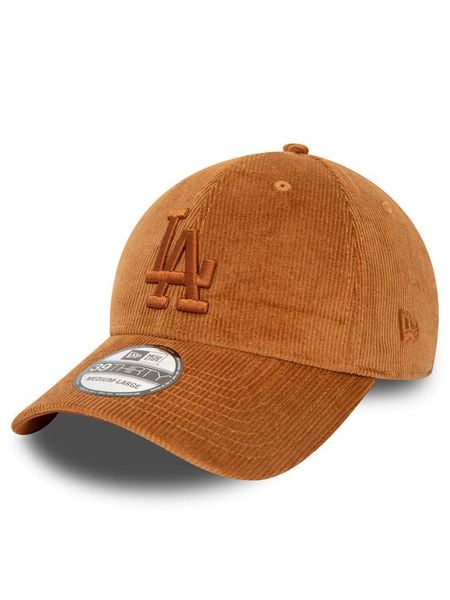 New Era Czapka z daszkiem Cord 3930 La Dodgers 60435065 Brązowy. Brązowe rękawiczki męskie New Era, bez wzorów, z materiału. Za 129.99 zł.