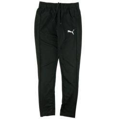 Second life - Puma spodnie dresowe męskie - Jak nowy. Czarne spodnie sportowe męskie Puma, l, bez wzorów, z dresówki, do biegania. Za 85.16 zł.
