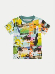 Guess T-Shirt N5GI19 K8HM4 Kolorowy Regular Fit. T-shirty dla chłopców Guess, z aplikacjami, z bawełny, bez ramiączek. Za 69.99 zł.