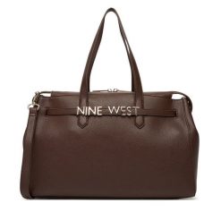 Torebka Nine West. Brązowe torebki do ręki damskie Nine West, bez wzorów, klasyczne, bez dodatków. Za 239.99 zł.