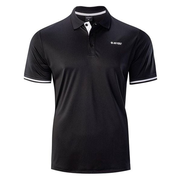 Męska Koszulka Polo Helsi. Białe koszulki polo męskie Hi-tec, m, bez wzorów, z dzianiny, bez ramiączek. Za 100.99 zł.