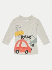 Coccodrillo Bluzka ZC4143101MBN Szary Regular Fit. Szare t-shirty dla chłopców COCCODRILLO, bez wzorów, z bawełny, bez ramiączek. Za 29.99 zł.