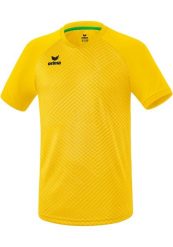 Koszulka Erima Madrid żółta. Żółte koszulki sportowe męskie Erima, s, bez wzorów, z materiału, bez kołnierzyka, bez ramiączek, do piłki nożnej. Za 227.99 zł.