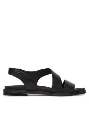 Pikolinos Sandały Navia W3E-0652 Czarny. Czarne sandały damskie Pikolinos, bez wzorów, ze skóry, bez obcasa, na płaskiej podeszwie, bez zapięcia. Za 489.99 zł.