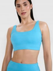 GÓRA OD BIKINI DAMSKI STRÓJ 4F KĄPIELOWY S F084. Czerwone bikini damskie 4f, s, bez wzorów. Za 47.69 zł.