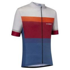 Koszulka Gist. Czerwone koszulki sportowe męskie GIST, na lato, l, bez wzorów, z materiału, bez kołnierzyka, bez ramiączek, rowerowe. Za 371.00 zł.
