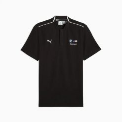 Koszulka polo męska Puma BMW MMS 2 czarna 63062801 r S (46). Czarne koszulki polo męskie Puma, l, bez wzorów, z materiału, bez kołnierzyka, bez ramiączek. Za 167.80 zł.