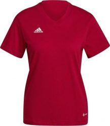 Adidas Koszulka adidas Entrada 22 Tee W HC0441. T-shirty damskie Adidas, bez wzorów, bez kołnierzyka. Za 75.92 zł.
