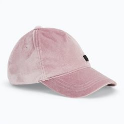 Czapka z daszkiem damska EA7 Emporio Armani Train Athletic Velour. Czerwone czapki i kapelusze damskie EA7 Emporio Armani, bez wzorów, z bawełny, eleganckie. Za 249.99 zł.
