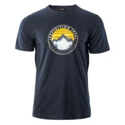 T-shirt Męski Zergo. Niebieskie t-shirty męskie Hi-tec, m, bez wzorów, bez kołnierzyka. Za 64.99 zł.