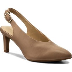 Sandały CLARKS - Calla Violet 261338024 Beige Leather. Sandały damskie marki Clarks. W wyprzedaży za 259.00 zł.