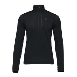 Polar zapinany do połowy Black Diamond Coefficient LT PO. Czarne bluzy męskie Black Diamond, s, bez wzorów, z polaru, bez kaptura. Za 510.65 zł.