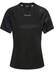 Koszulka damska Hummel Blaze26 Pro. Czarne koszulki sportowe damskie Hummel, xl, bez wzorów, z materiału, bez kołnierzyka, bez ramiączek, na fitness i siłownię. Za 167.00 zł.