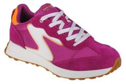 Buty sportowe Sneakersy damskie, Skechers Gusto-Zesty. Fioletowe obuwie sportowe damskie Skechers, bez wzorów, z materiału, trekkingowe. Za 199.99 zł.