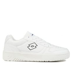 Buty, trampki męskie sportowe Lotto GROOVN. Białe trampki męskie Lotto, bez wzorów, sportowe, bez zapięcia. Za 109.00 zł.