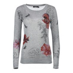 Desigual Sweter Damski M Szary. Szare swetry damskie Desigual. Za 350.00 zł.