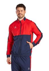 Kurtka prezentacyjna Erima Six Wings. Czerwone kurtki sportowe męskie Erima, s, bez wzorów, z materiału, na fitness i siłownię. Za 255.00 zł.