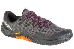 Buty do biegania damskie, l Trail Glove 7. Czarne obuwie sportowe damskie Merrell, bez wzorów, z materiału, do biegania. Za 479.99 zł.