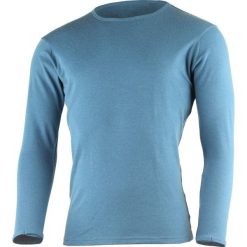 Męska koszulka merino BELO. Zielone koszulki sportowe męskie LASTING, l, bez wzorów, z materiału, bez kołnierzyka, bez ramiączek, trekkingowe. Za 582.35 zł.