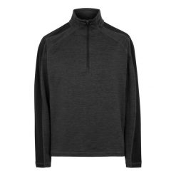 Bluza Polarowa Męska Suwak Do Połowy Hepley. Czarne bluzy męskie Regatta, l, bez wzorów, z elastanu, bez kaptura. Za 196.99 zł.