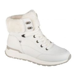 Buty Rieker Evolution W0670-80 białe. Białe śniegowce i trapery damskie z materiału. Za 626.25 zł.