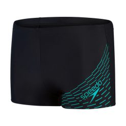 Bokserki kąpielowe męskie Speedo Medley Logo Aquashort. Niebieskie kąpielówki męskie Speedo, m, bez wzorów, z elastanu, do pływania. Za 79.99 zł.