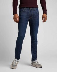 LEE LUKE MĘSKIE SPODNIE JEANSOWE DEEP WATER L719PXEE 112322381. Spodnie materiałowe męskie Lee, l, bez wzorów, z jeansu. Za 239.99 zł.