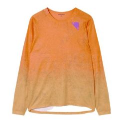 Dżersej z długim rękawem Endura SingleTrack Print. Brązowe bluzy męskie ENDURA, bez wzorów, z dżerseju, bez kaptura. Za 249.99 zł.