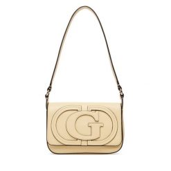 Torebka Guess. Żółte torebki do ręki damskie Guess, z aplikacjami, klasyczne, bez dodatków. Za 544.99 zł.