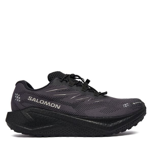 Buty do biegania Salomon. Czarne buty sportowe męskie Salomon, z gore-texu, bez zapięcia, do biegania, gore-tex. Za 689.99 zł.