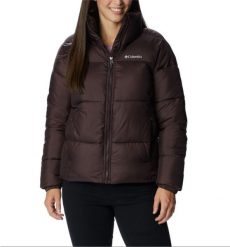 Columbia Columbia Puffect Jacket 1864781203 Bordowe L. Czerwone kurtki sportowe damskie Columbia, l, bez wzorów, bez kaptura. Za 511.57 zł.
