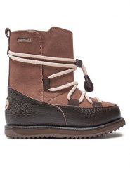 EMU Australia Śniegowce Blackburn K12603 Beżowy. Brązowe buty zimowe dziewczęce Emu Australia, ze skóry, bez zapięcia. Za 479.99 zł.