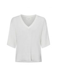 Msch Copenhagen sweter z dzianiny - Rachelle Kobiety wiskoza biały, M/L. Białe swetry damskie MSCH Copenhagen, l, bez wzorów, z dzianiny, bez kołnierzyka, bez ramiączek, bez kaptura. Za 249.95 zł.