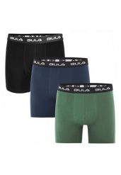 Bokserki Bula Frame (x3). Czarne bokserki męskie Bula, l, bez wzorów, z bawełny. Za 238.00 zł.